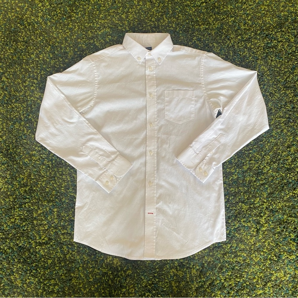 Tommy Hifiger Mens Size 18 Button Up White Shirt - Vintage